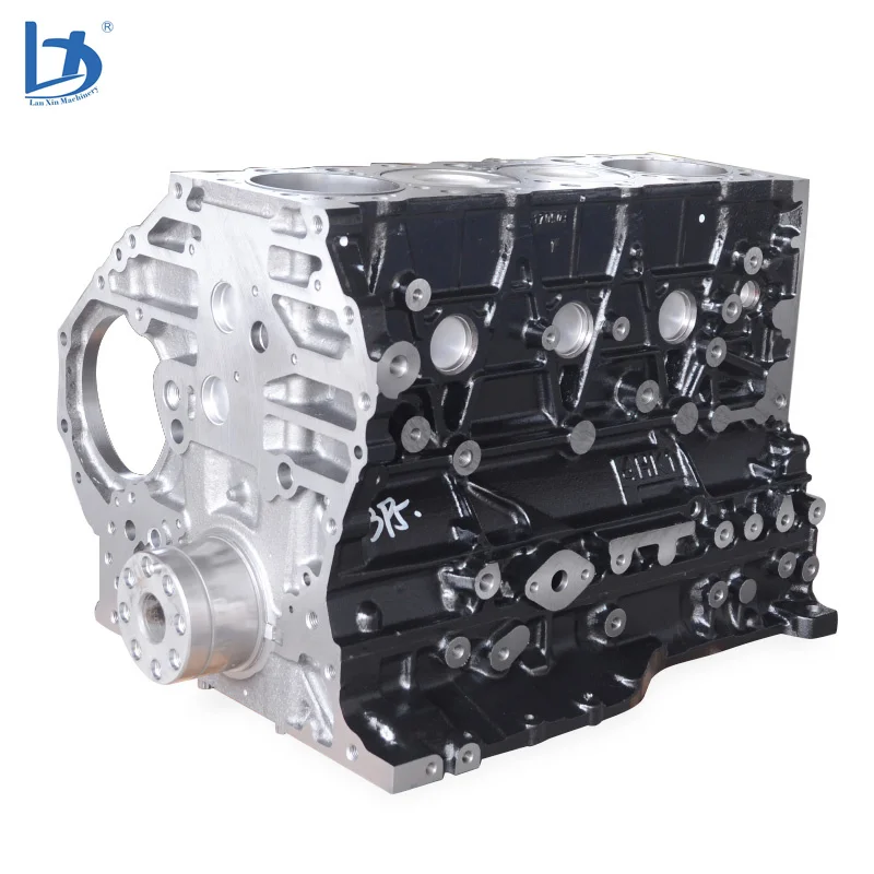 High Quality In Excavator Engine Parts Cylinder Block 4Hk1 Cylinder Block Assembly For Isuzu 4Hk1 Engine