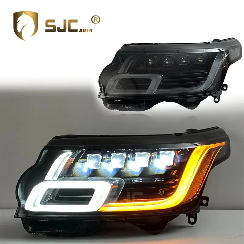 

Auto Car LED Headlights for Range Rover Vogue Upgraded LED Head Lamps Dynamic Front Lights Auto Car Accessories 2014-2017