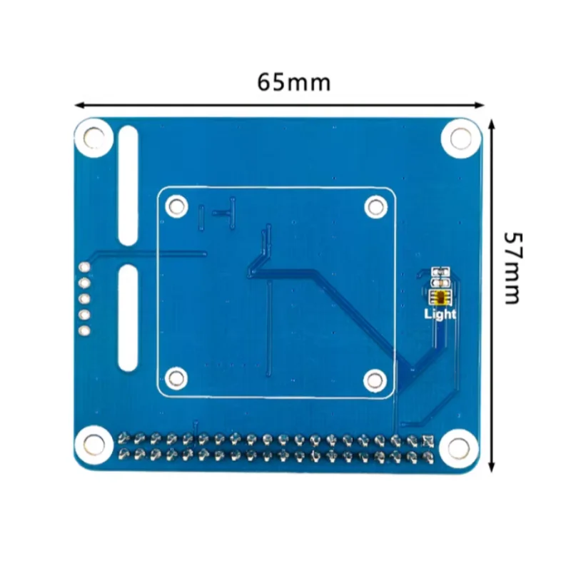 1pcs Raspberry Pi two-degree-of-freedom gimbal expansion board with onboard PCA9685/TSL2581 ambient light sensor module