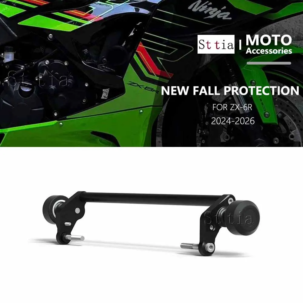 ZX 6R New Motorcycle Crash Protection Frame Sliders For Kawaskai Ninja ZX-6R ZX6R 2024 2025 2026