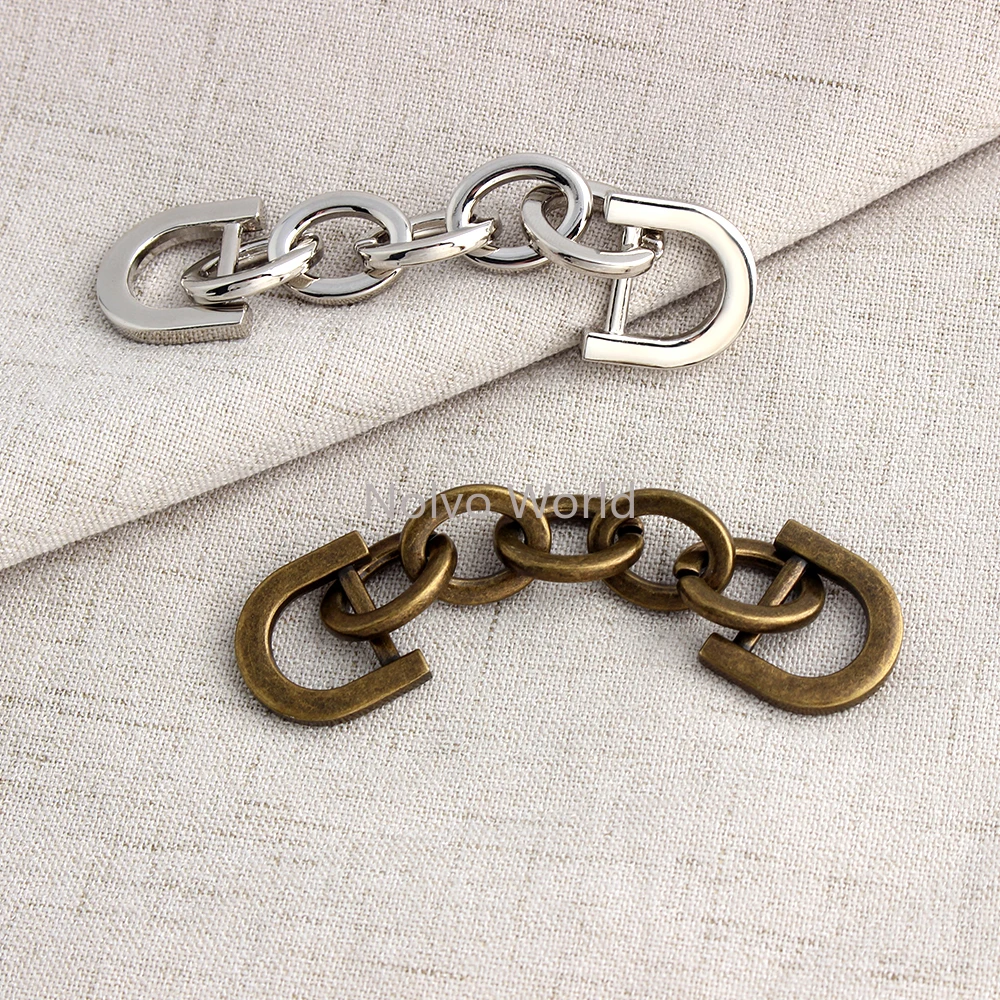 4/10/20PCS Length:10cm Metal Thick Chain For Friends Family Underarm Bag Shoulder Strap Handbag Simple Extend Handle Accessories