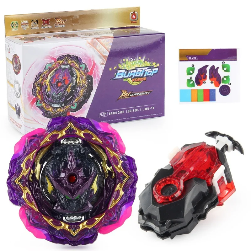 Beyblade Burst Sparks GT Toy Toy Burst Gyro Toy B- 206 Fortress Lucifer Gyro with Launcher Battle Toy