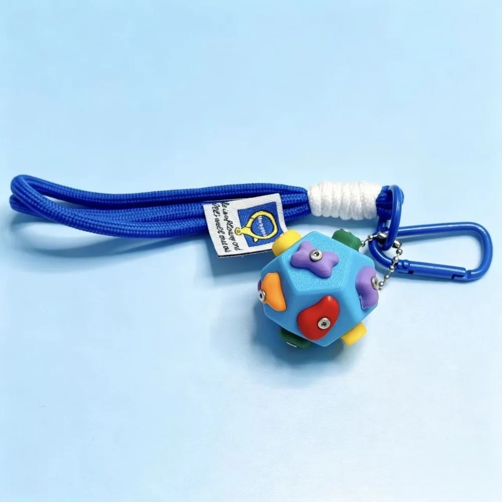 Handmade Rock Climbing Keychain Sturdy Key Ring Portable Mini Climbing Block Delicate Resin Lightweight Climbing Key Ring