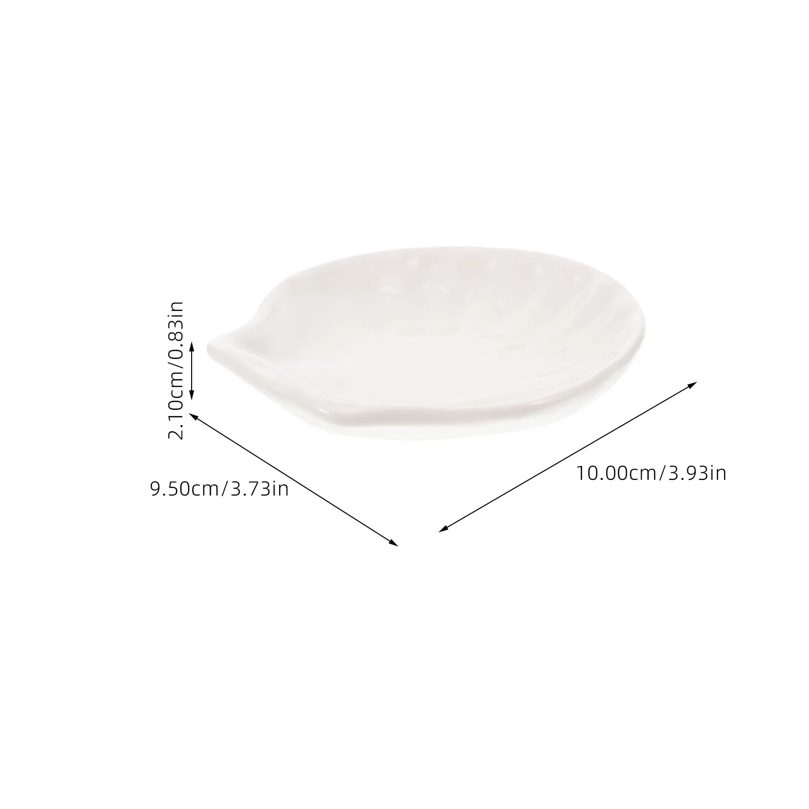 

6 шт. элегантная керамическая тарелка в виде ракушек, многофункциональная тарелка для десертов, орехов, сухофруктов, вечеринки, пикника, домашнего декора, блюдо для закусок