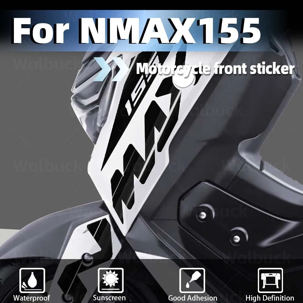 

Reflective Sticker Motorcycle Accessories Scooter Logo Decals Decor Body Side Front Fairing For NMAX155 N-MAX Turbo155 2025