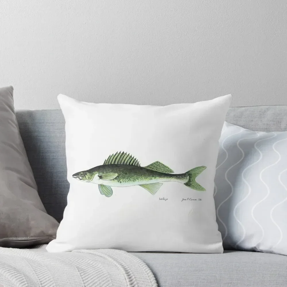 

Walleye Throw Pillow pillow cover christmas Cushion Child Decorative Cushions For Living Room pillow
