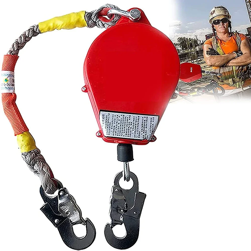 

Block Inertia Reel Height Safety Device 30m Fall Arrester Self Retracting Lifeline