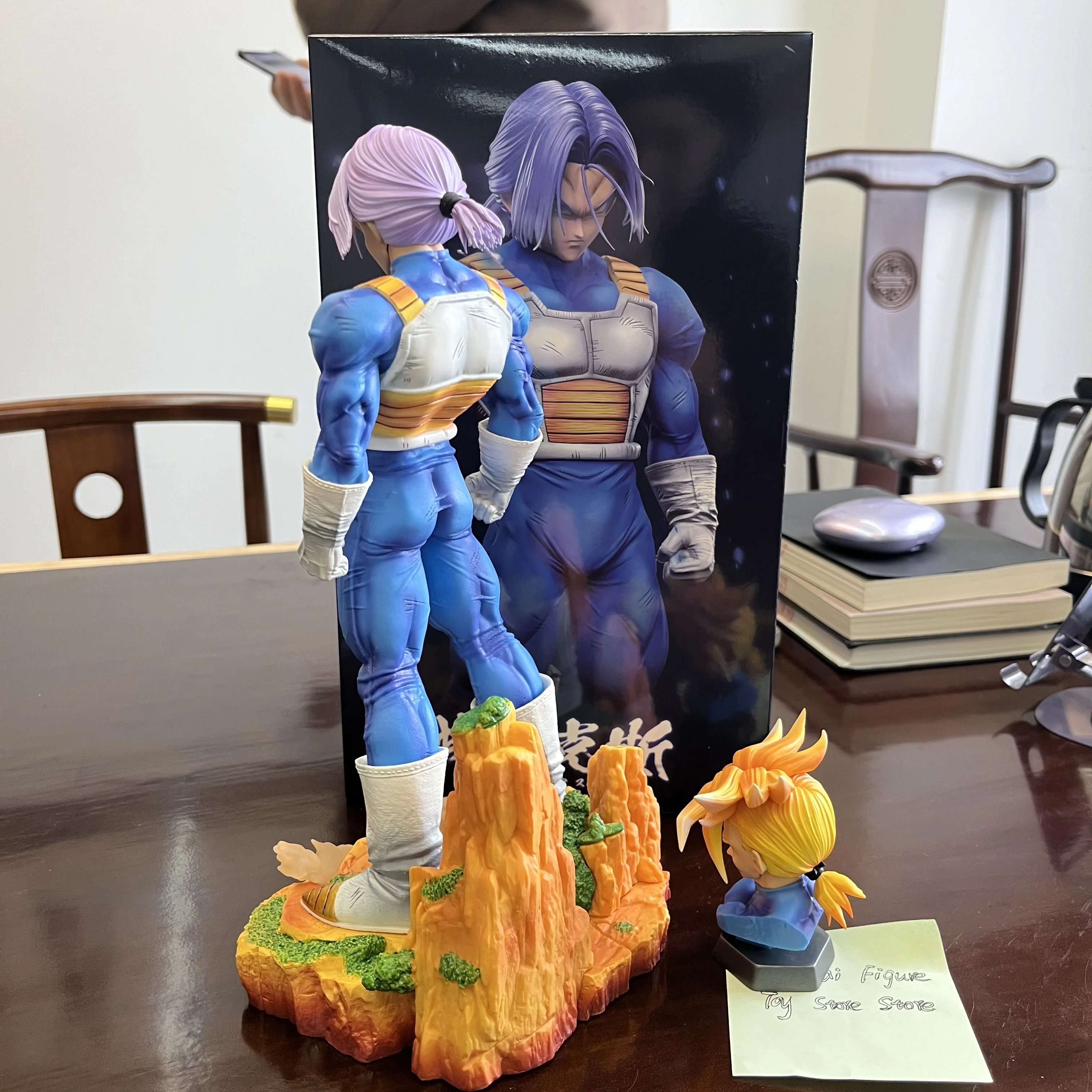 29cm pcv Dragon Ball Anime rysunek bitwa sukienka kąpielówki dwugłowy Model figurki akcja pulpit kolekcjonerska dekoracja zabawka prezent