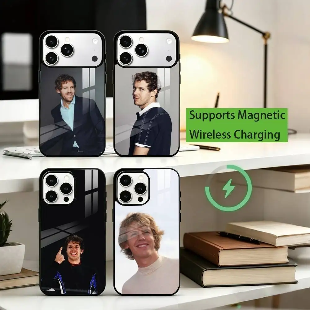 Funda para Teléfono R-Rapper D-David Gerardo RiveraS para iPhone 17, 16, 15, 14, 13, 12, 11 Plus, Pro, Compatible con Carga Inalámbrica Magnética