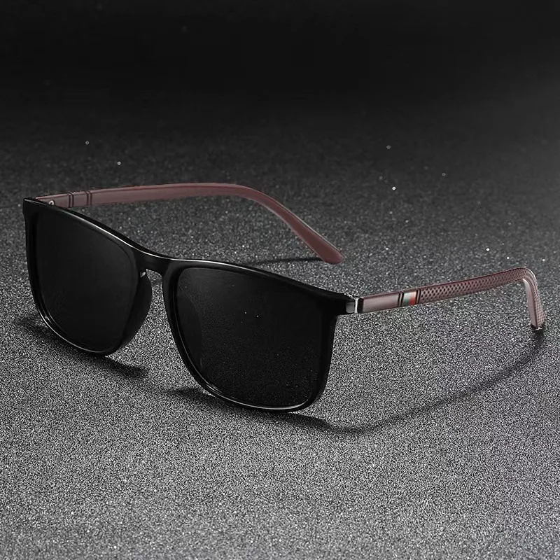 Polarking nuevas gafas de sol polarizadas de lujo para hombres, gafas de sol para conducir, gafas de sol masculinas, gafas de sol clásicas para viajes y pesca Vintage 400