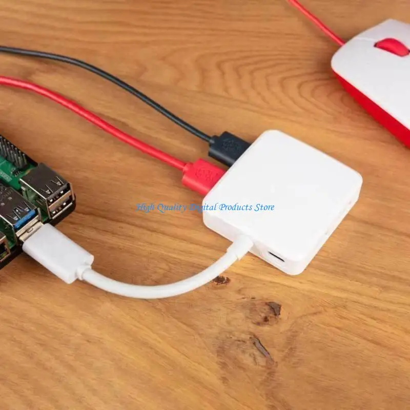 

U2JE USB3.0 Hub Provides Four Additional Port For RPi Board Expansion Adapter for Project Development