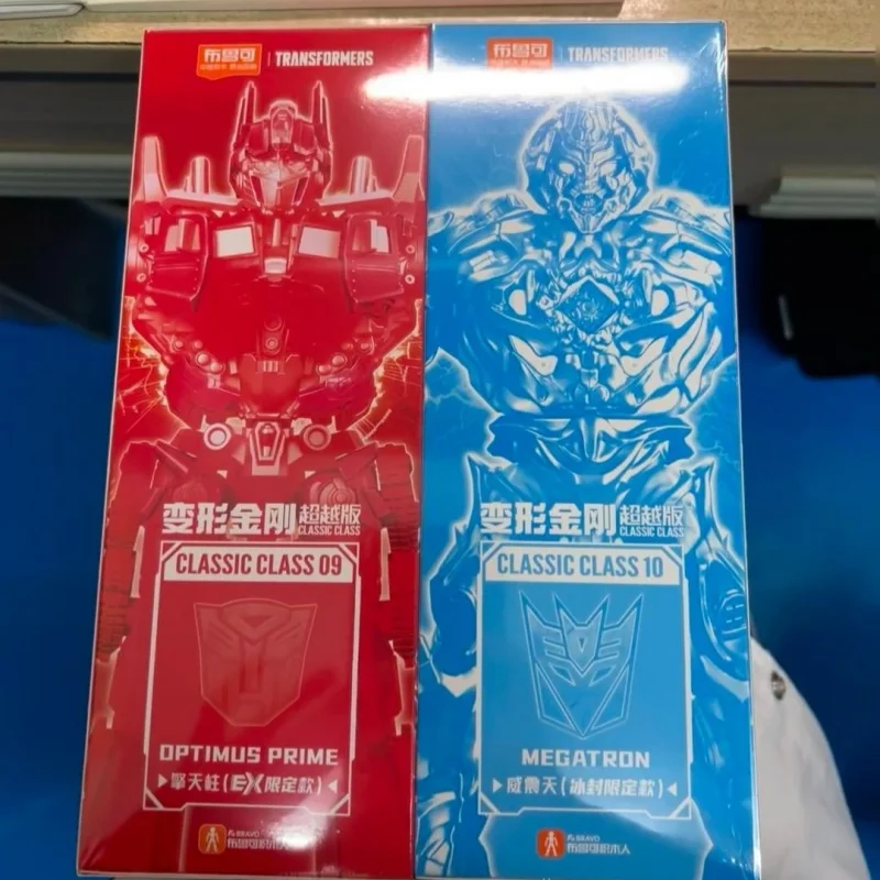 Blokees – figurine d'action authentique Op Ex édition de haute qualité, modèle de Robot transformateur Megatron la reine des neiges, jouet à collectionner, cadeau