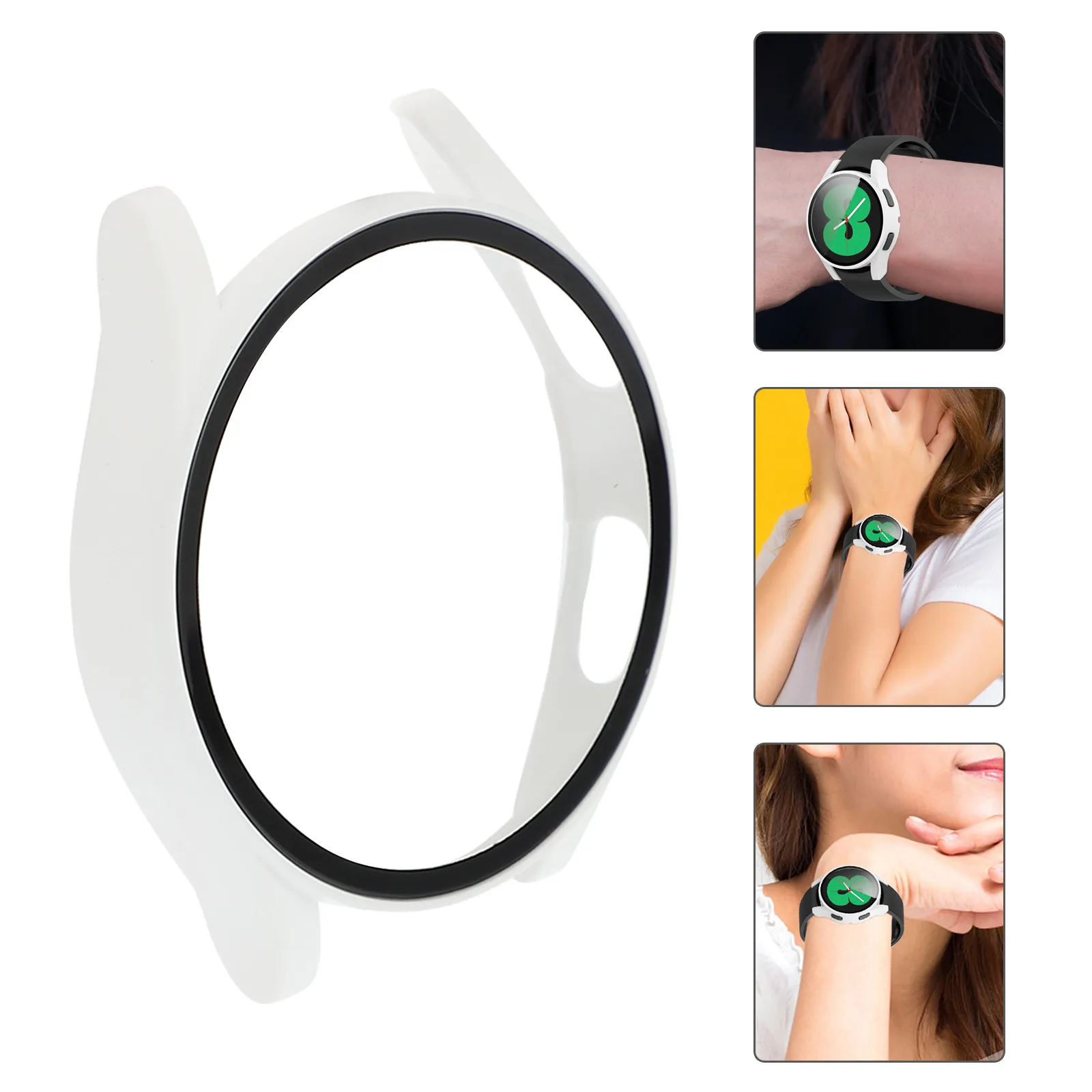 

1Pcs Watch Protector High-Hardness Protective Cover for Smartwatch Lightweight Scratch-Resistant Case Compatible Full