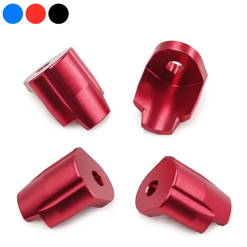 4pcs Metal Shock Cap Protector Shock Absorber Protection Cover for Arrma 1/14 Mini MOJAVE GROM 1/18 Granite Grom Typhon GROM