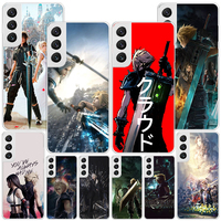 Final Fantasy VII Phone Case For Samsung Galaxy S25 Ultra S24 S23 Plus S22 + S21 S20 FE S25Ultra Soft Cover Coque Funda