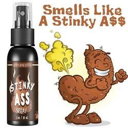 30ML Prank Novelties Toy Gag Joke Liquid Fart Spray Can Stink Bomb Stinky Gas Ass-Smelly Toys Świetne prezenty dla dzieci i dorosłych