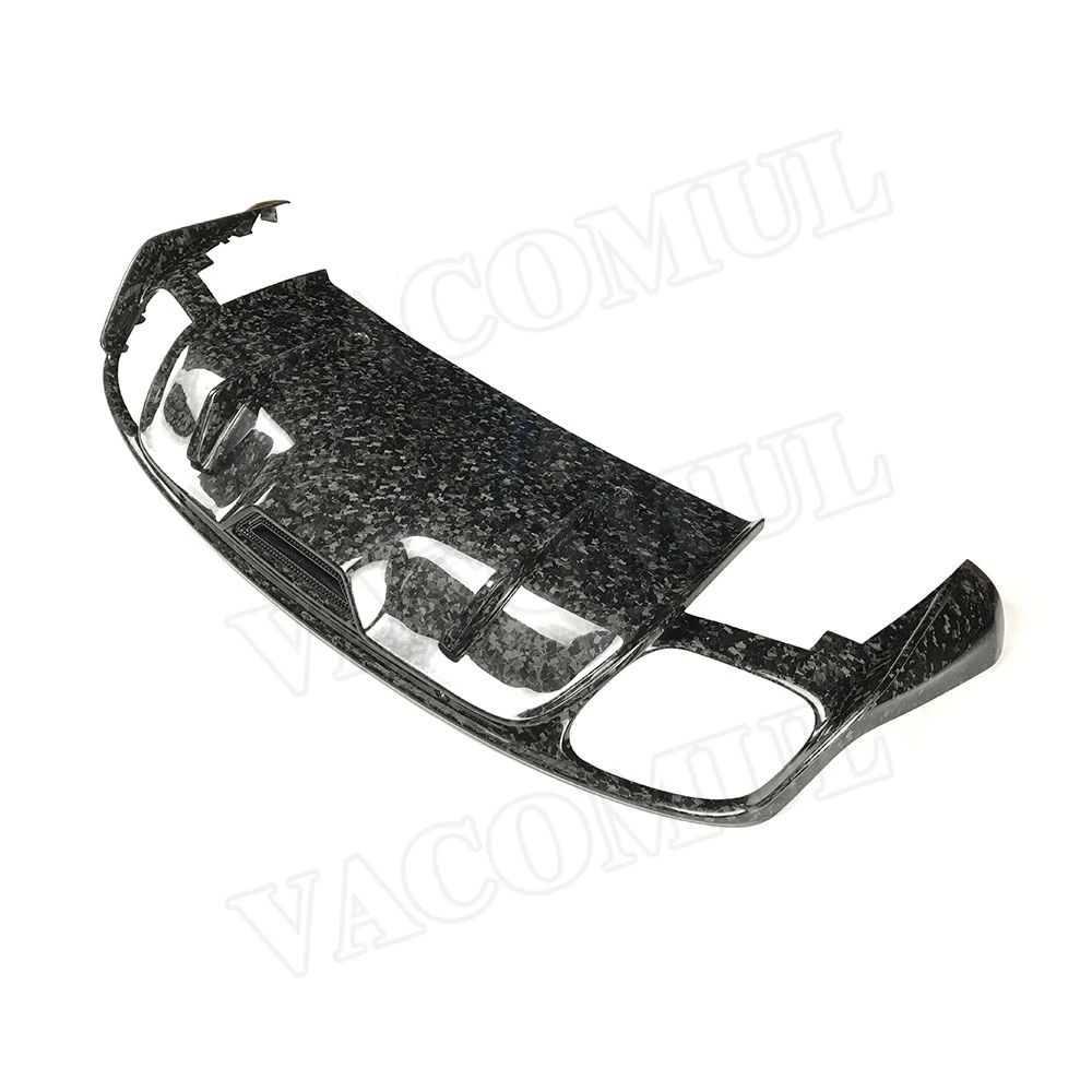 

Задний диффузор-спойлер VACOMUL из сухого карбона для Porsche Panamera 971 2017-2019, защита бампера из кованого карбона