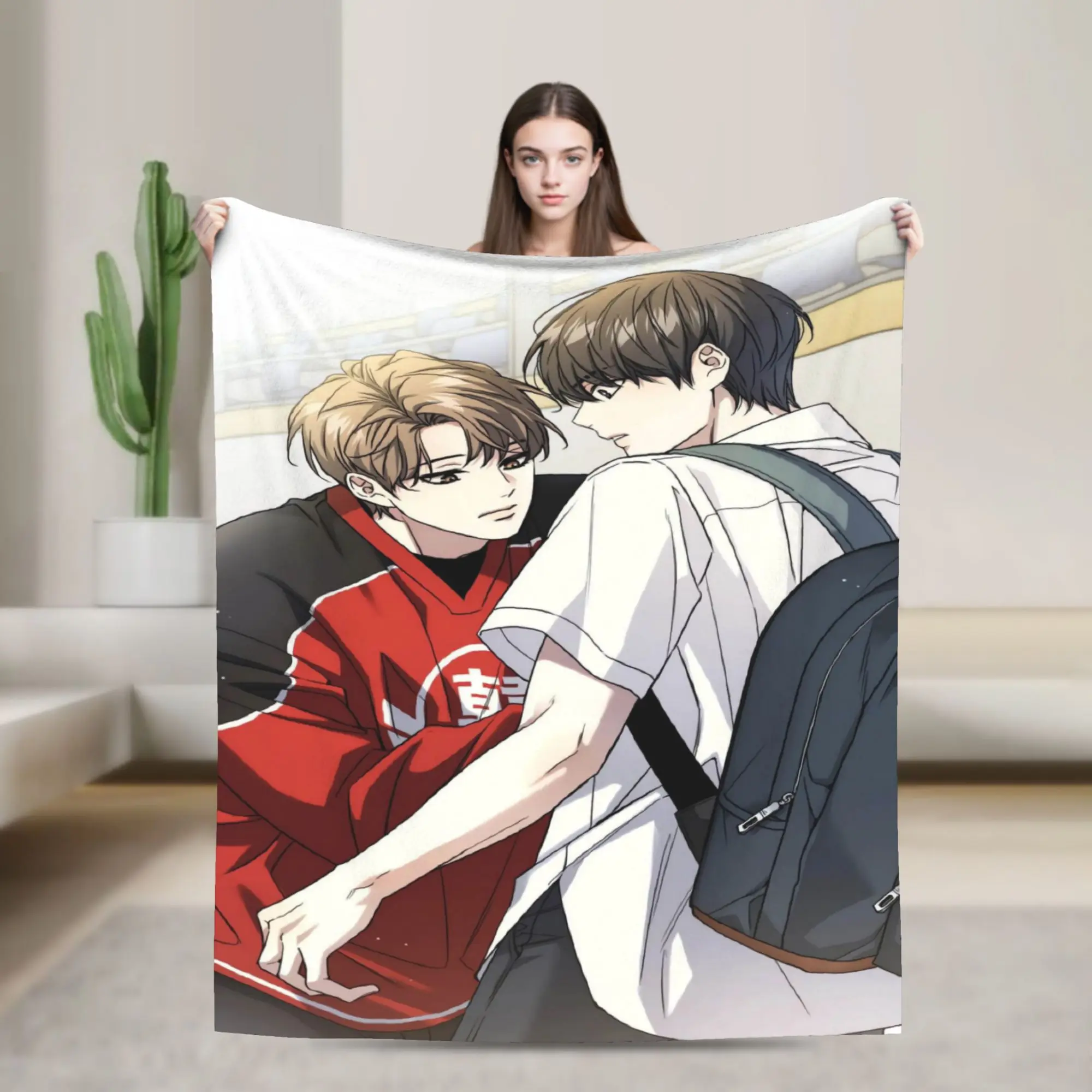 Melting Point BL Print Blanket For Men Women Super Soft Warm  Throw Blankets for Couch 50x60 Inches Multiple Sizes