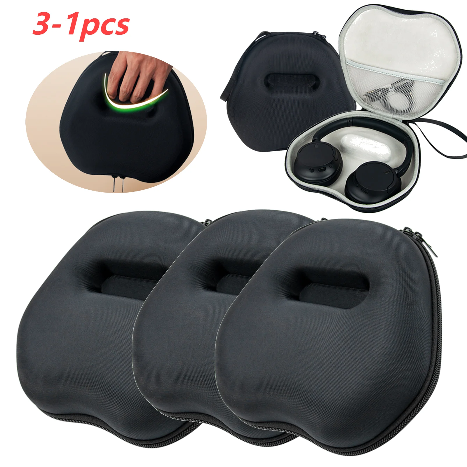 Headphone Protection Storage Bag for SONY WH-CH720N/WH-CH520 Anti Scratch Headphone Storage Bag Shockproof Accessories