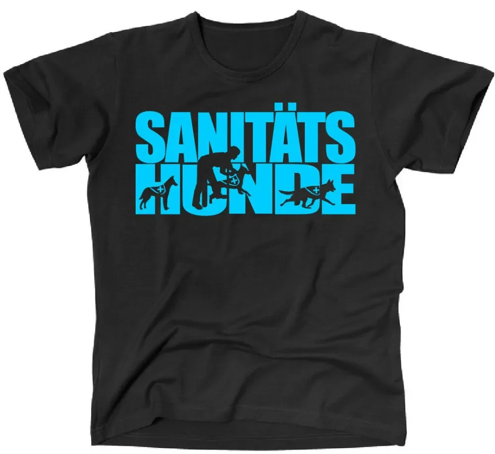 

Creative Design Medical Dogs Sport Rescue Dog Miracle T-Shirt 100% Cotton O-Neck Short Sleeve Summer Casual Mens T-shirt