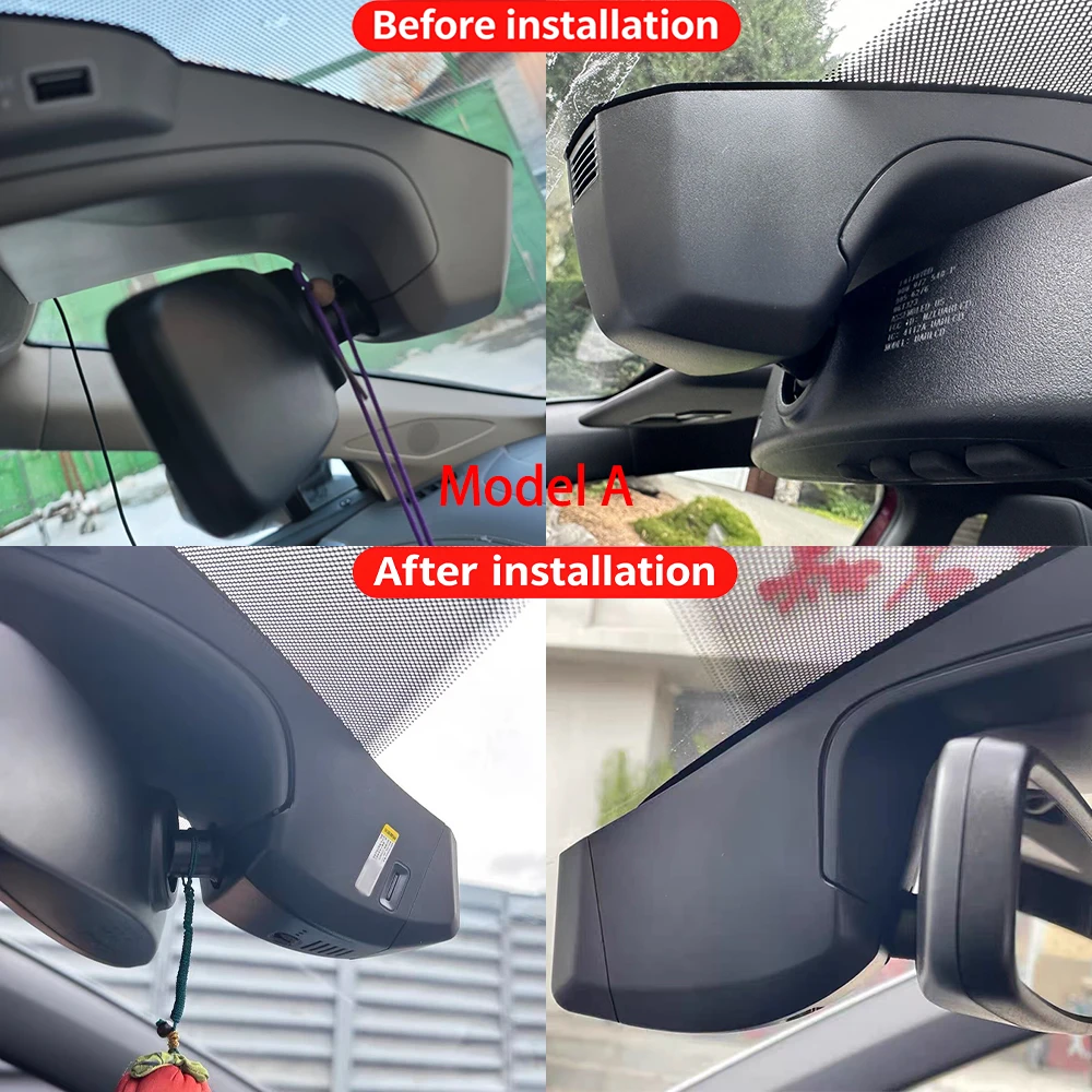for Volkswagen VW ID.4 ID.5 D.6 ID6 ID4 ID5 ID 4 5 6 2020-2025 Wifi OEM DVR 4K Dash Cam Front Rear Camera Vision Video Recorder