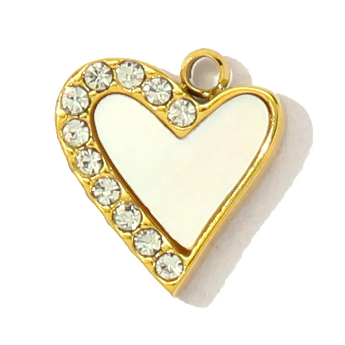 3Pcs/Lot Stainless Steel Cross Charms Heart Star Pendants For DIY Making Necklace Earring Jewelry Accessory Wholesale