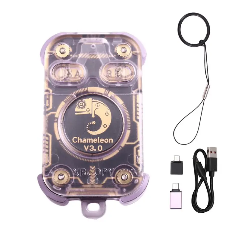 Reliable-Chameleon V3.0 Smart Chip Reader RFID ID IC 125Khz 13.56Mhz Smart Card Emulator Copyer Writer Reader Card Tag Copie