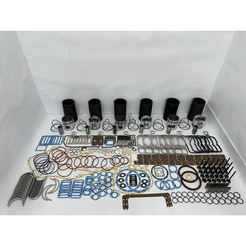 Repair Kit With Head Gasket Set Cylinder Piston Rings Liner Bearing Valves For S6A2
