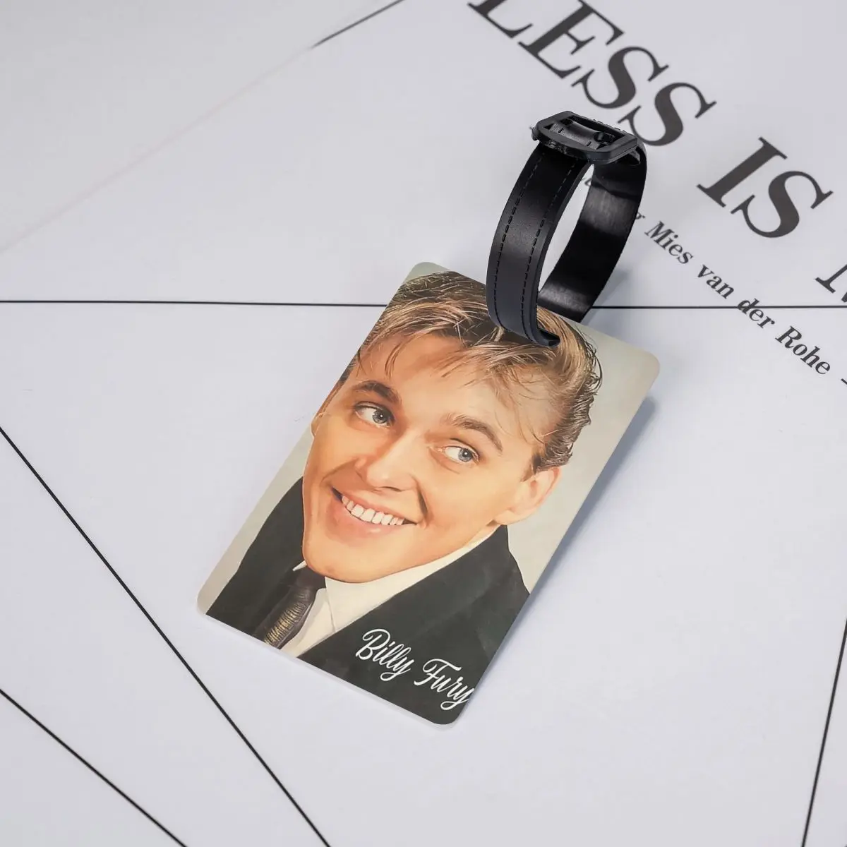 بيلي فيوري علامات الأمتعة حقيبة الملحقات السفر المحمولة الأمتعة الصعود علامة التسمية حامل معرف اسم العنوان #5