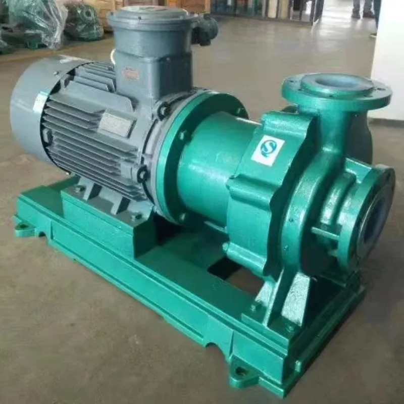 Acid transfer pumps Lining fluorine chemical magnetic pump PVDF zero leakage magnetic pump