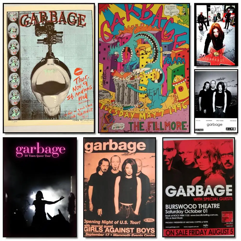 band G-Garbage-E Painting Calligraphy Artwork for Home Bedroom Office Wall Decoration Gift
