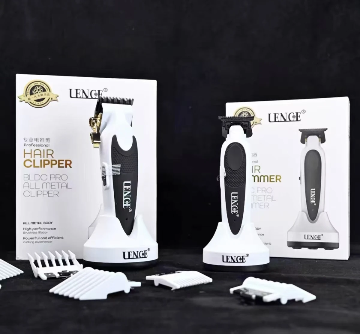 DKBAGpro / lencpro series professional hair clippers & trimmers, ultimate hand feel, strong power, high-end hair cutting tools