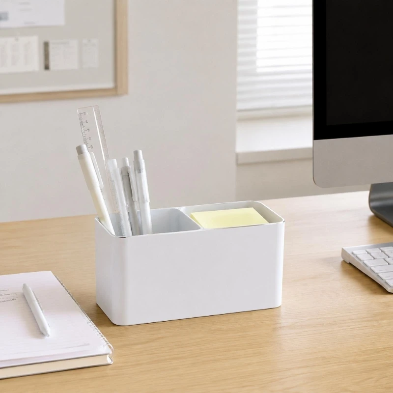 double-compartment-pen-holders-with-open-top-sections-for-pen-markers-rulers-and-small-office-supplies-on-desks-f19e