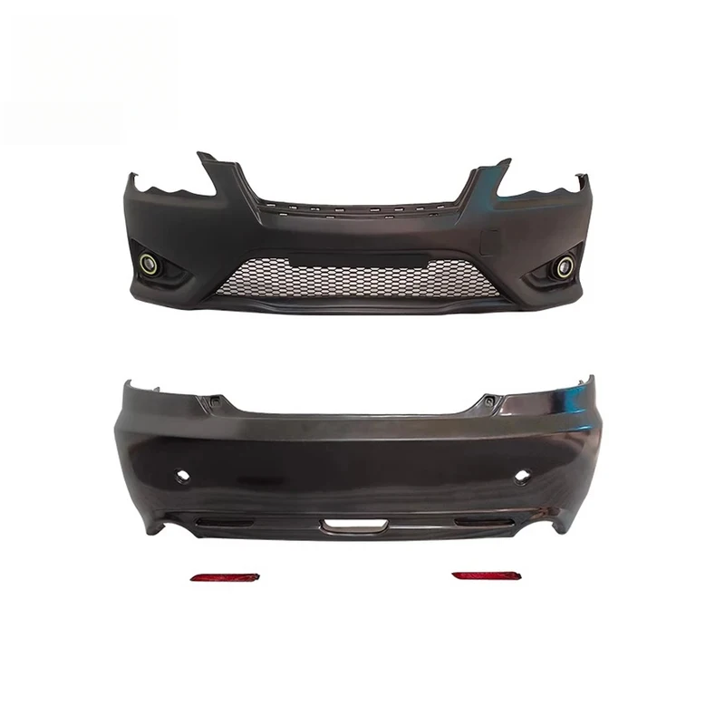 Mark-x 2005-2009 Upgrade 2014 Front Bumper Rear Bumper Primer Color Car Factory Direct Car Body Kit