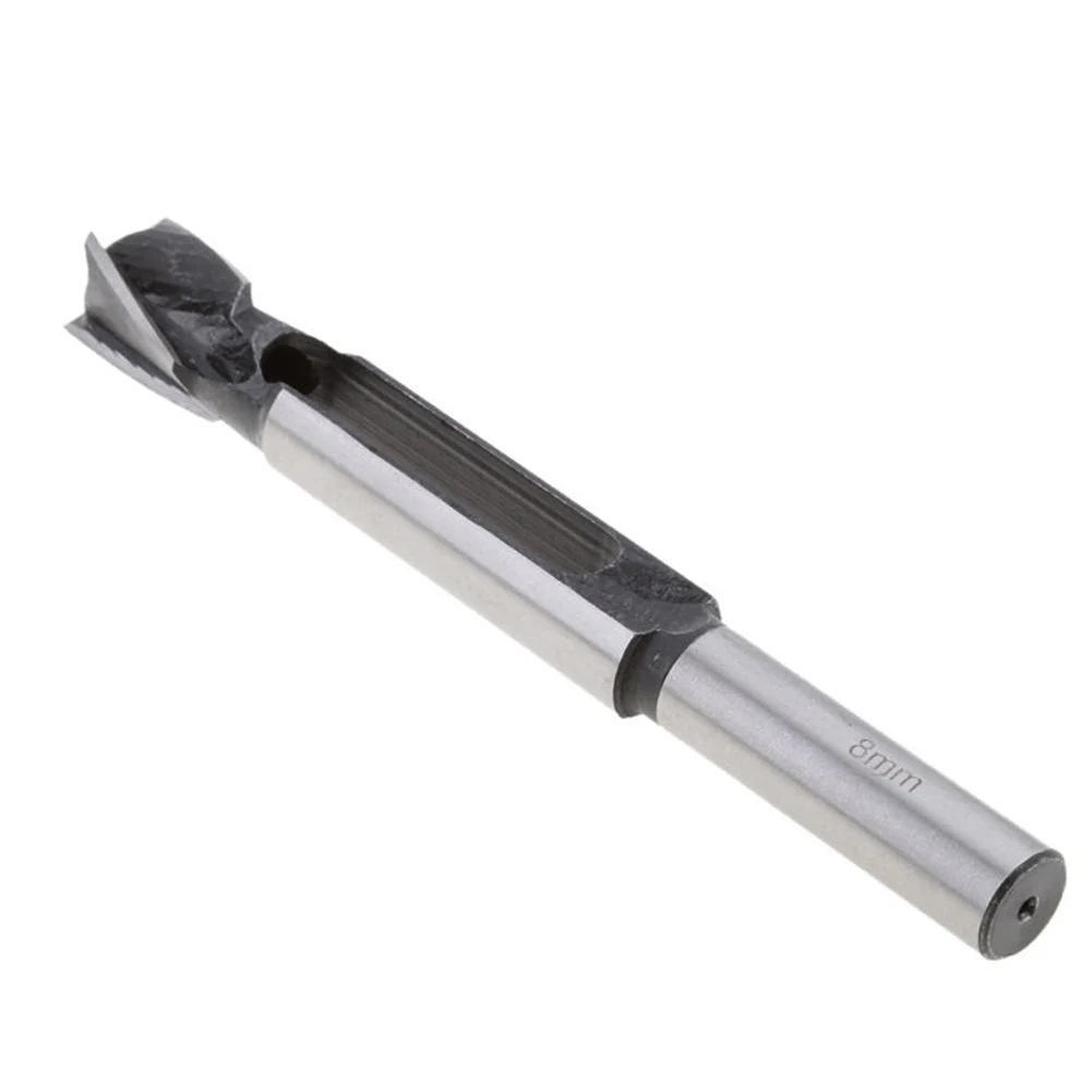 For Woodworking Tapered Tenon Drill Bit 8-40mm High Carbon Steel Sealing For Round Square Wood Furniture Making Projects
