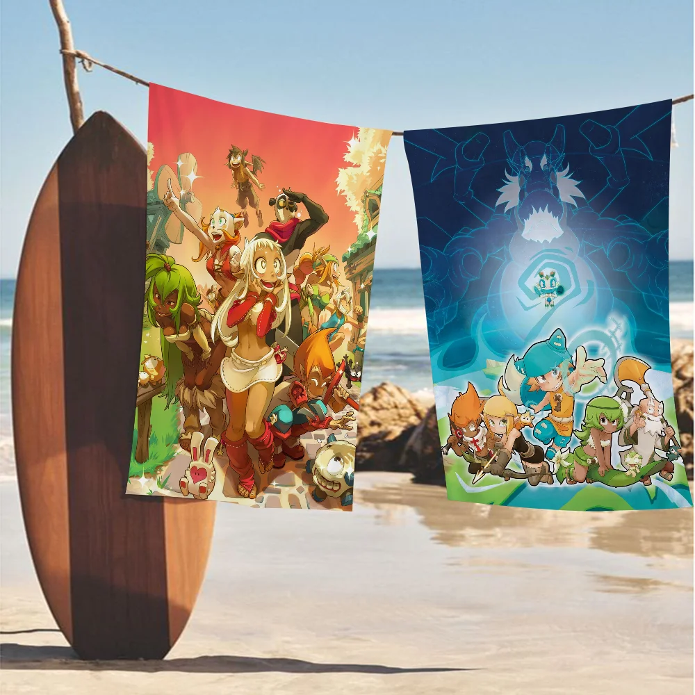 Game W-Wakfu Cool Big Microfiber Beach Towels Quick Dry Towel Sand Beach Towels Pool Towel For Travel Swim Pool Yoga