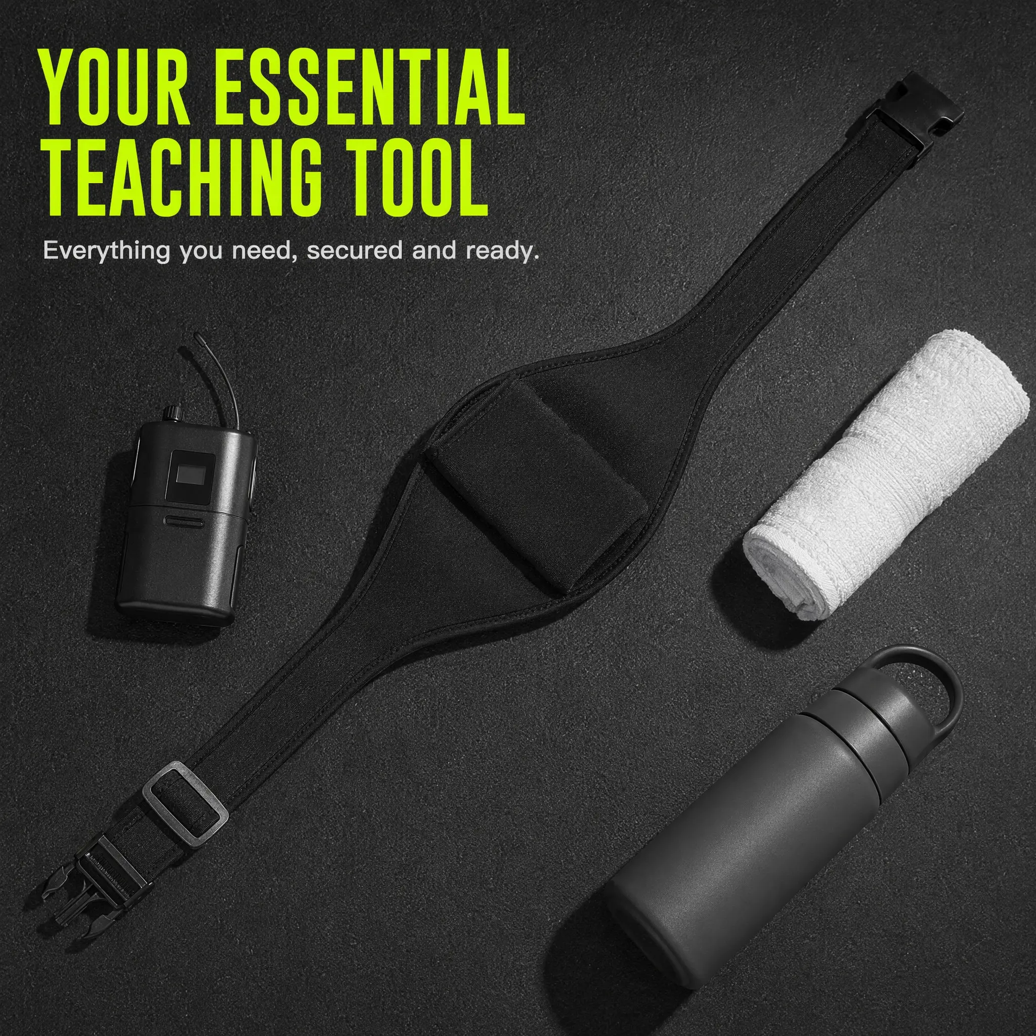 Mic Belt Adjustable Microphone - đánh giá và giá Yoga Fitness Teacher