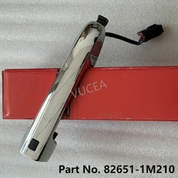 826511M210 826511MD00 Genuine Chrome Front Outside Door Handle Catch LH RH For Kia Forte Cerato 2009 - 2013 Exterior Door Handle