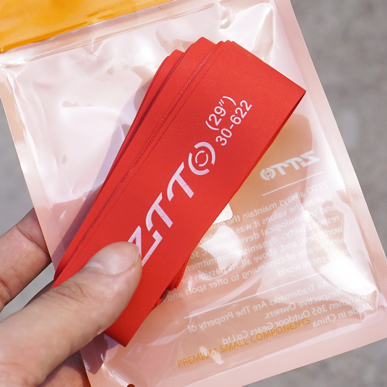 ZTTO Hochfestes Nylon-Fahrradfelgenband, 2 Stück, MTB-Rennrad-Felgenstreifen, strapazierfähig, für 26, 27,5, 29 Zoll, 700c, verschiedene Größen – Detail 1