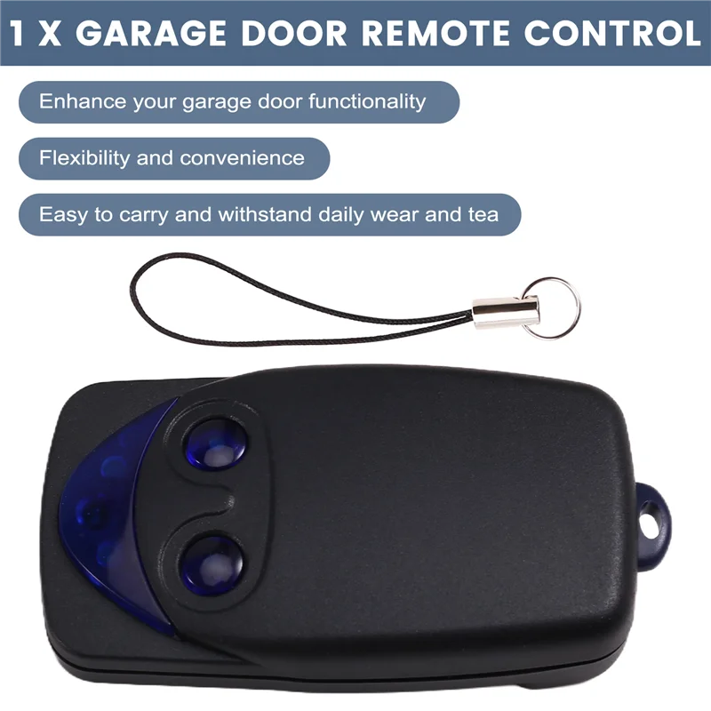 

AA60-Gate Garage Door Remote Control For Nice Flor Flo2r FLO2R-S Flor-S NICE Rolling Code Handheld Transmitter