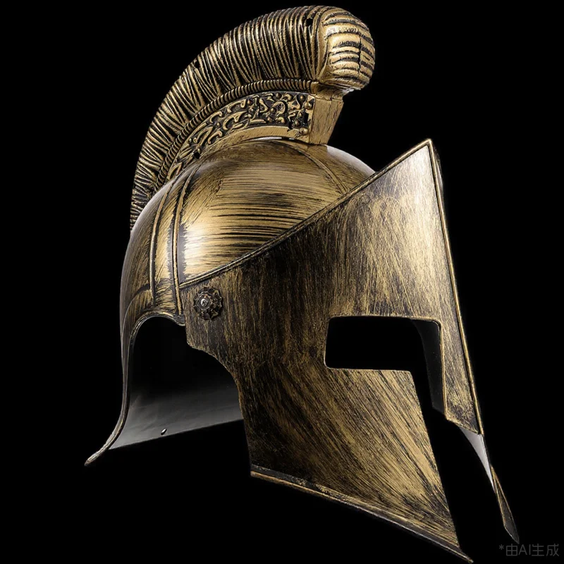 الرومانية القديمة آريس البلاستيك الدعائم القرون الوسطى المحارب قبعة ماكياج حفلة زي أغطية الرأس الجندي الروماني القبعات تأثيري