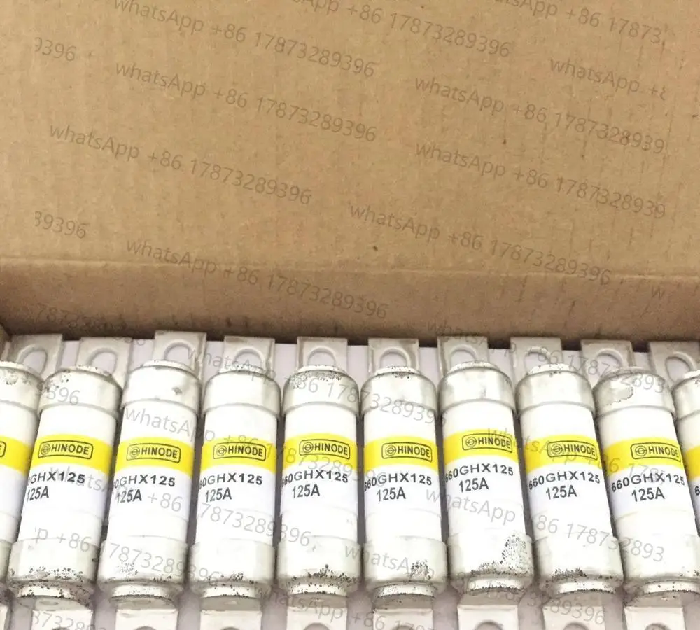 660GHX125 660V 125A HINODE FUSIBLE NUEVO ORIGINAL