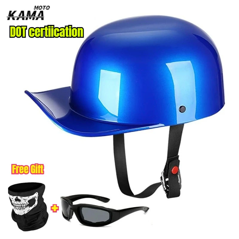 

Одобренный DOT ретро мотоциклетный полушлем, винтажный классический модный шлем для мужчин и женщин, аксессуары для мотоциклов Capacete De Motocicleta