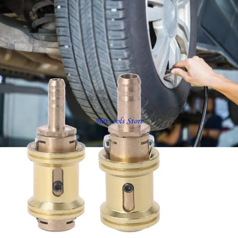 X37E Car Air Chuck Adapter Tire Chuck Tire Inflator Accessories 6.5/8mm Air Chuck