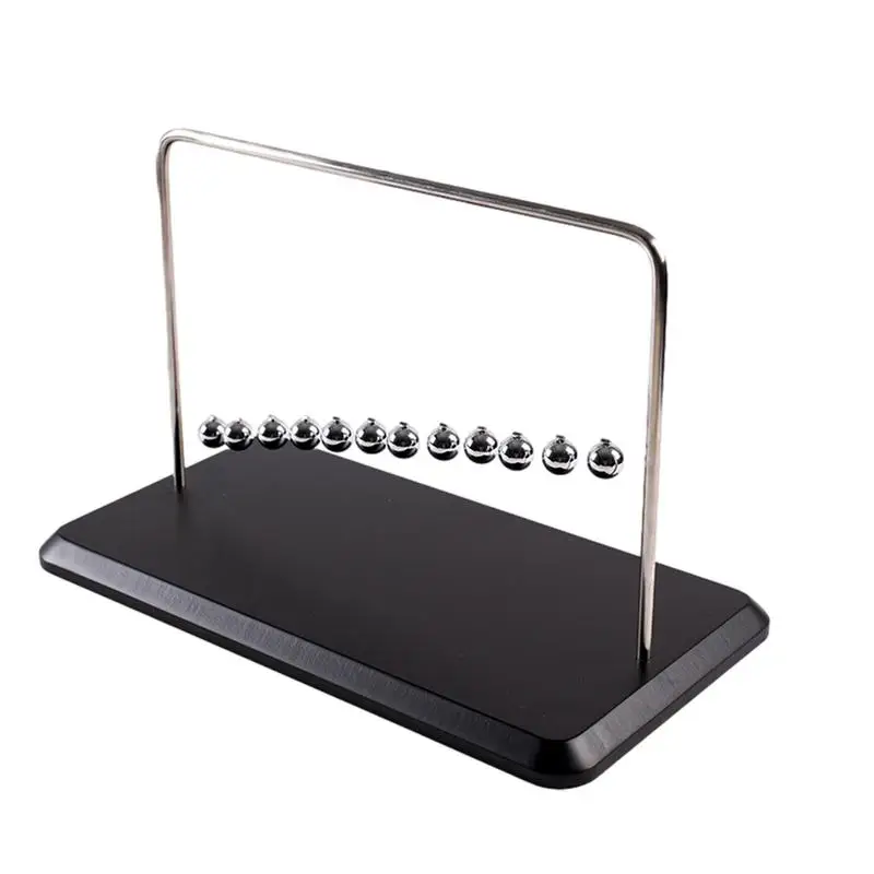 

Newtons Cradle Pendulum Newtons Pendulum With 12 Balls Newtons Cradle Balance Pendulum Swinging Kinetic Balls Fun Science