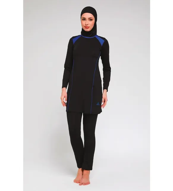 

Hijab swimsuit with long sleeves black