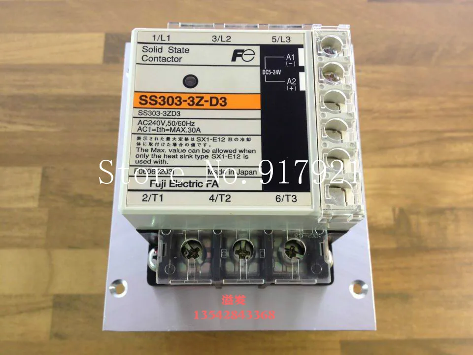 [ZOB] Fuji SS303-3Z-D3 three-phase solid state relay (to ensure the original authentic) new