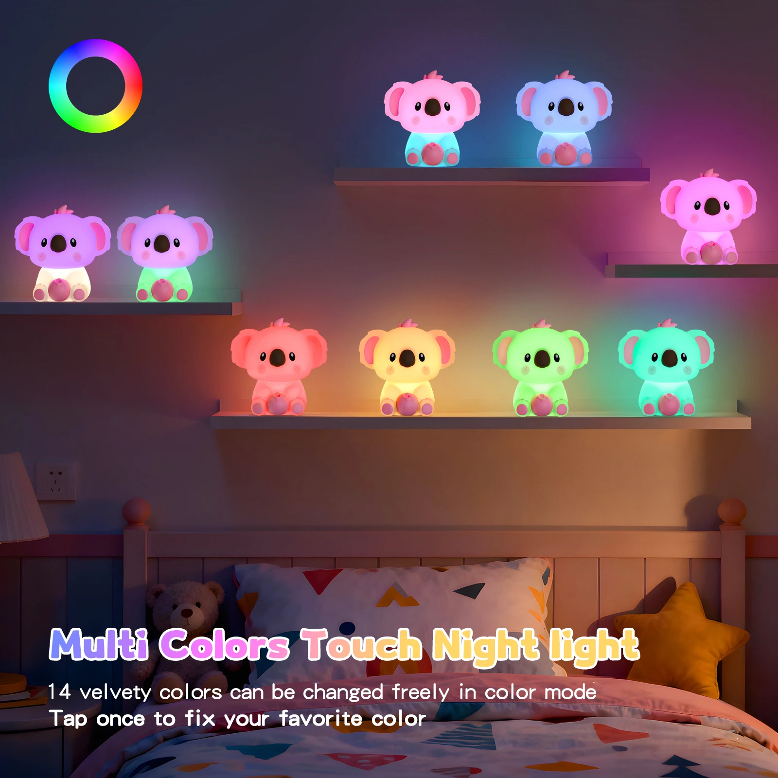 Baby-Nachtlicht mit Berührungs – Baby Nursery Light Bewertung und Preis