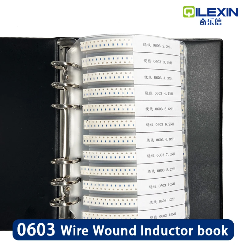 Wire Wound SMD Laminated Inductor Kit 0402 0603 0805 Inductor Sample Book Sample Book