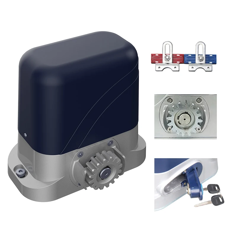 XMSJ Toröffner GSM Solar Power Toröffner Elektrischer Toröffnermotor